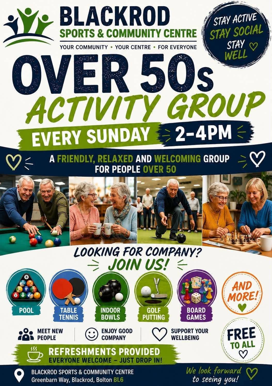 Over 50's Activity Group